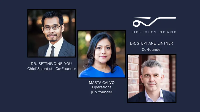 CA-based commercial space company Helicity Space secures $5M in seed funding. TRE Ventures, Airbus Ventures, Voyager Space Holdings, E2MC Space, Urania Ventures, and Gaingels were among the backers.